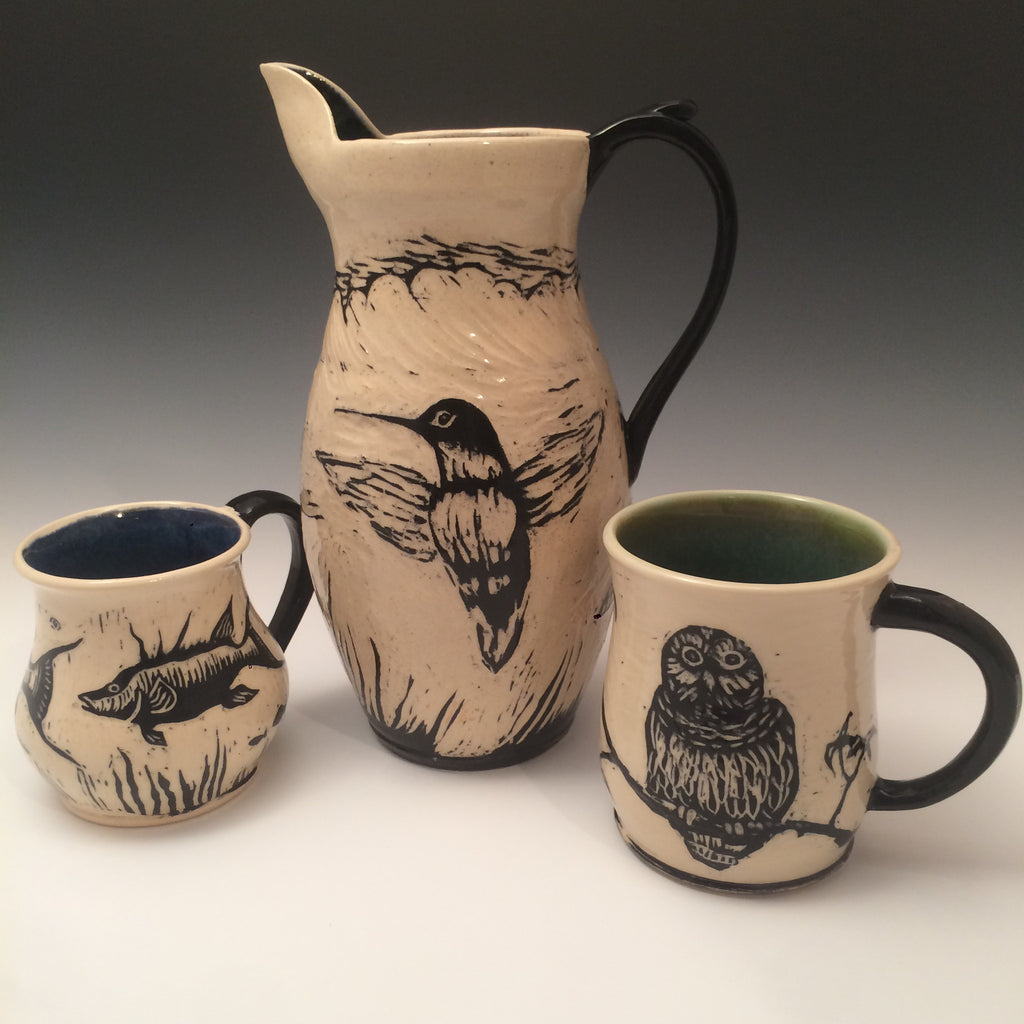 Pitcher and Cup Set